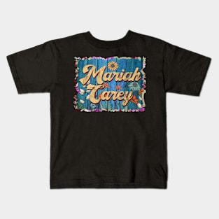 Retro Mariah Name Flowers Limited Edition Proud Classic Styles Carey Kids T-Shirt